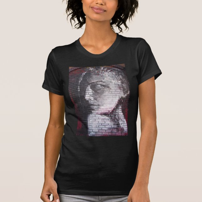 Förverkligad flicka t-shirt (Framsida)