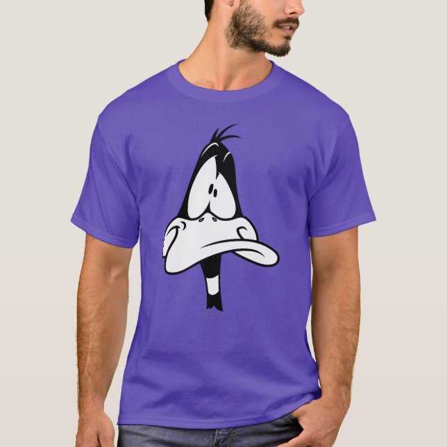 Förvirrad DAFFY DUCK™-ansikte T-shirt (Framsida)