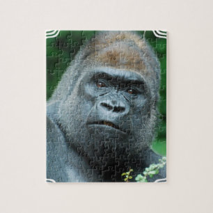 Förvirrad gorilla pussel