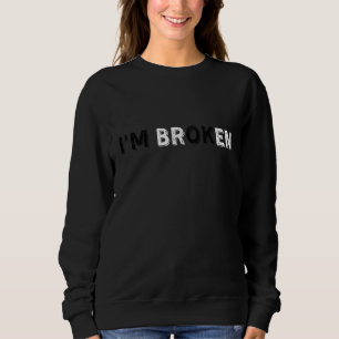 Förvirrad Leende Jag är Sönder Osynlig Sjukdom Jag T Shirt