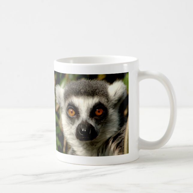 Förvirrad Lemurmugg Kaffemugg (Höger)
