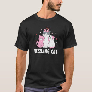 Förvirrande Katt Katt Humor Kattunge Kattmamma Ord T Shirt