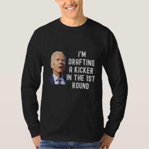 Förvirrat ritande Kicker Funny Fantasy Football Dr T Shirt