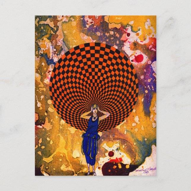 Förvirring av Michael Moffa Vykort (Framsida)