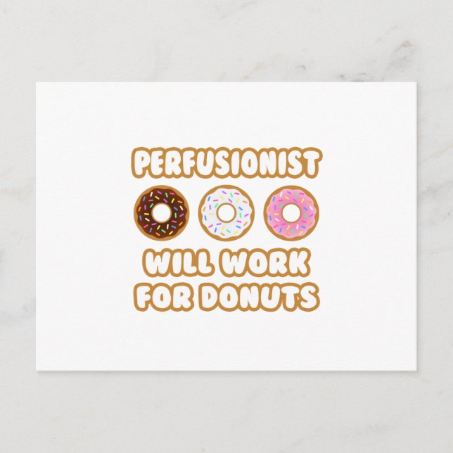 Förvirring ... Kommer att fungera för donuts Vykort (Framsida)