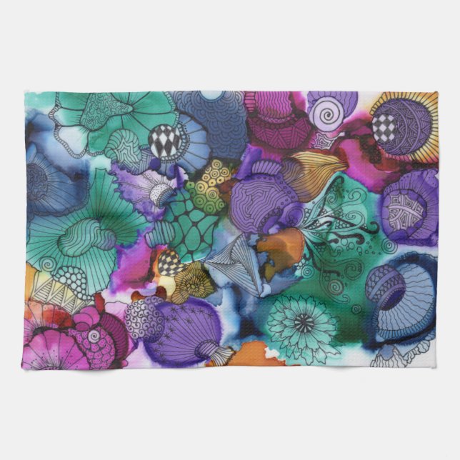 Förvirringskökshandduk Kökshandduk (Horisontell)