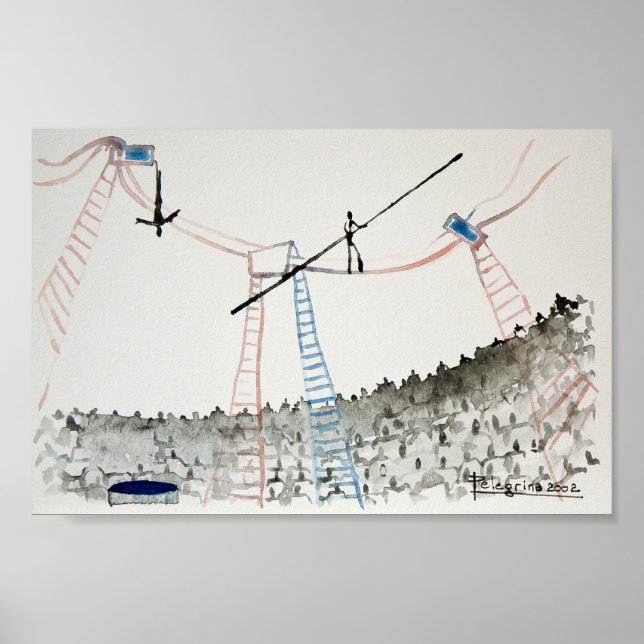 förvränga artist poster (Framsidan)