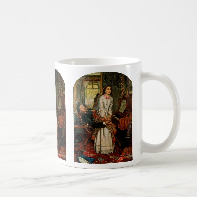 Förvrängande samvete kaffemugg (Höger)