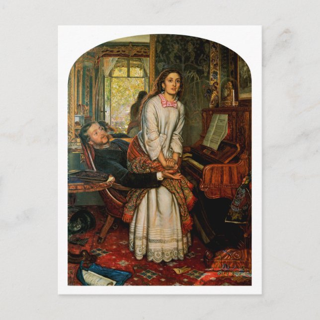 Förvrängande samvete vykort (Framsida)