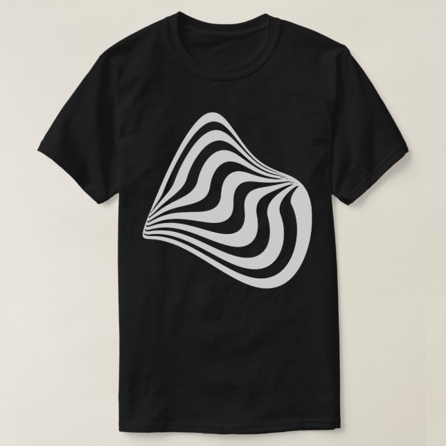 förvrängd formdesign t shirt (Design framsida)