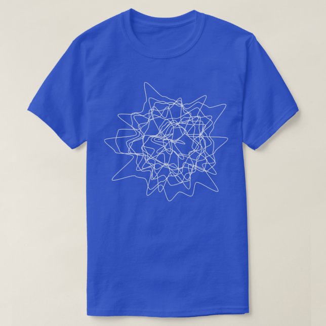 förvrängd linjer-design 1 t shirt (Design framsida)