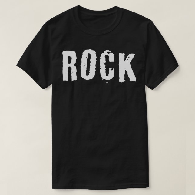 förvrängd sten t shirt (Design framsida)