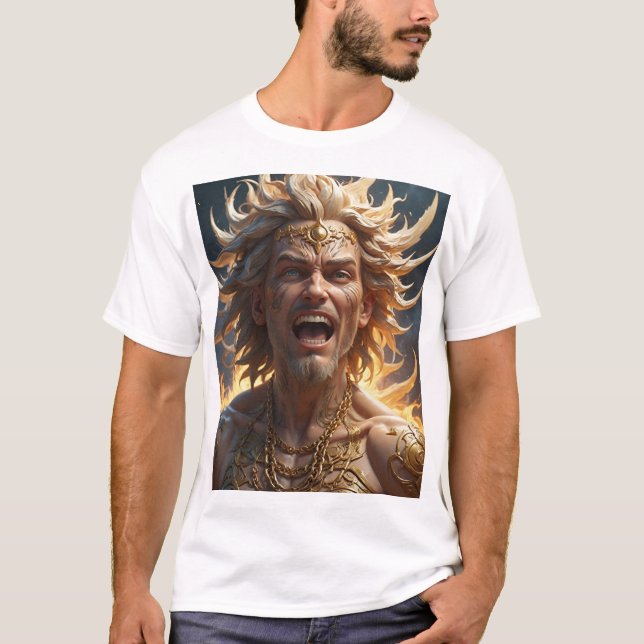 Förvrängning av den suveräna andan t shirt (Framsida)