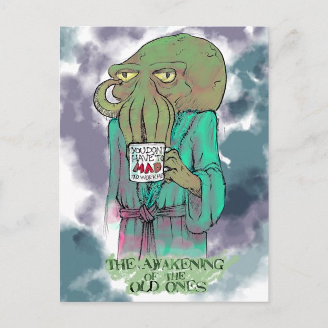 Förvrängningen av de gamla vykort (Framsida)