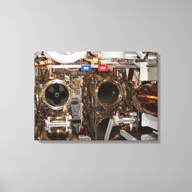 Forward Torpedo Room Canvastryck (Framsida)