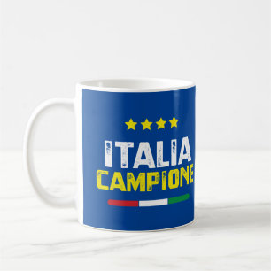 Forza Azzurri Italia Campione Kaffemugg