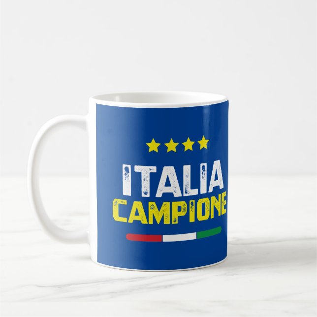 Forza Azzurri Italia Campione Kaffemugg (Vänster)
