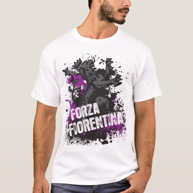 Forza Fiorentina t-skjorta T-shirt (Framsida)