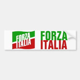 Forza Italia Bildekal