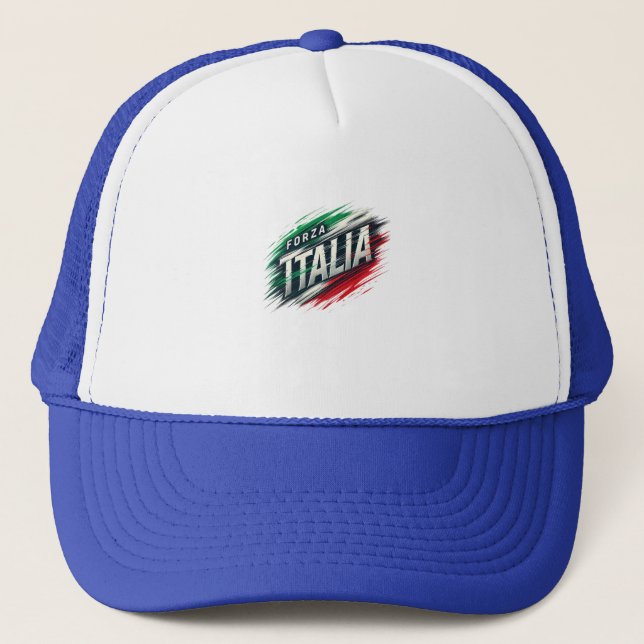 Forza Italia-design med dynamisk effekt Keps (Framsida)