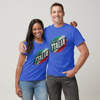 Forza Italia-design med dynamisk effekt T Shirt