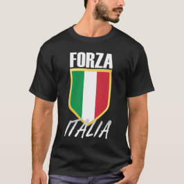 Forza Italia Italia Italia Flagga Soccer T Shirt