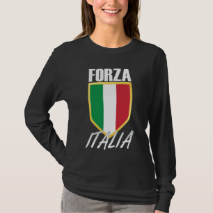Forza Italia Italia Italia Flagga Soccer T Shirt