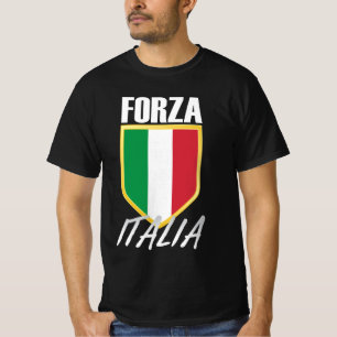 Forza Italia Italia Italia Flagga Soccer T Shirt