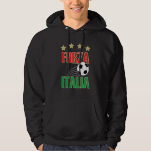 Forza Italia Italien Soccer Football Hoodie