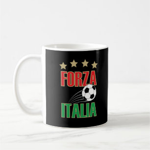 Forza Italia Italien Soccer Football Kaffemugg