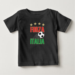 Forza Italia Italien Soccer Football T Shirt