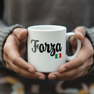 Forza Italian Flag Mug Kaffemugg