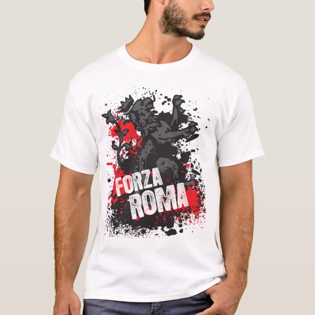 Forza Roma t-skjorta Tee Shirt (Framsida)