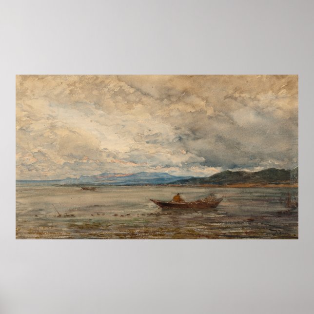 Fos, Environs De Martigues - Félix Ziem Poster (Framsidan)