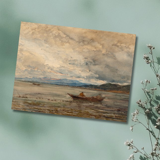 Fos, Environs De Martigues - Félix Ziem Vykort (Skapare uppladdad)