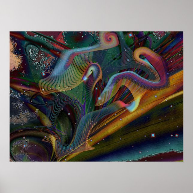 fosforescent Emanation Poster (Framsidan)