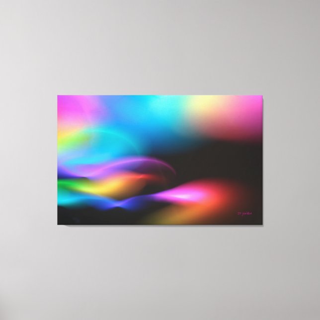 fosforescent Tide Canvastryck (Framsida)