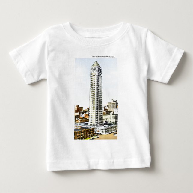 Foshay torn, Minneapolis, Minnesota Tee (Framsida)