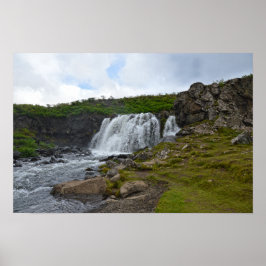 Fossarrettsfallen, Island Poster