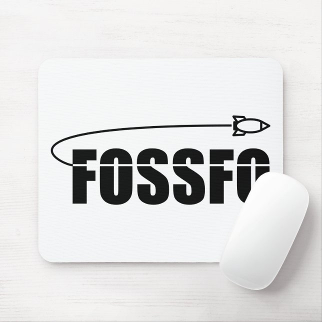 FOSSFO Mousepad Musmatta (Med mus)