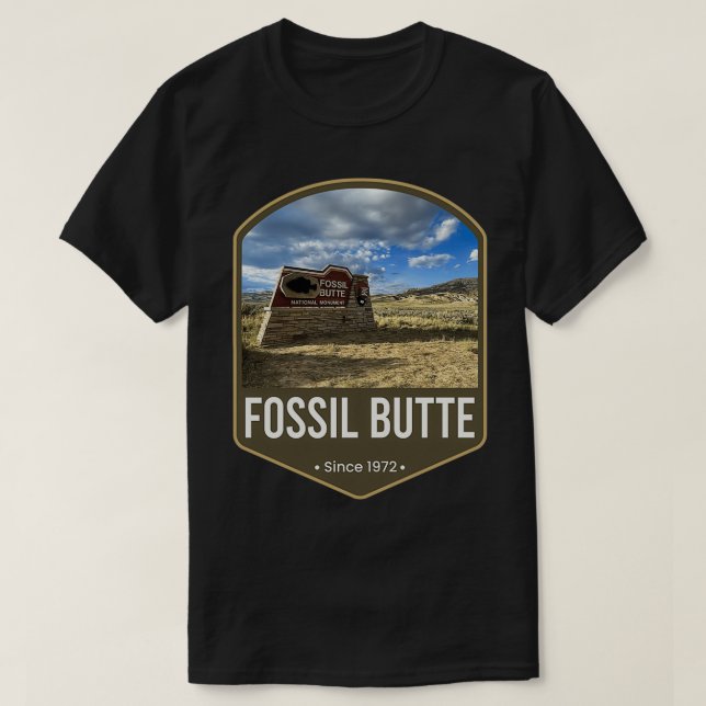 Fossil Butte T Shirt (Design framsida)
