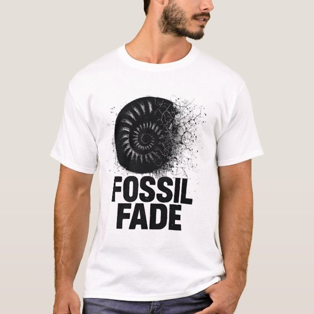 Fossil Fade T Shirt (Framsida)