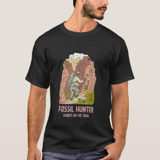 Fossil Hunter alltid på spåret T Shirt