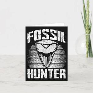 Fossil Hunter Megalodon PreHistorik Shark Tooth Me Kort