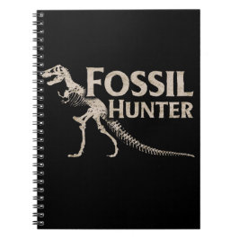 Fossil Hunter Paleontology Dinosaur Fossils Anteckningsbok