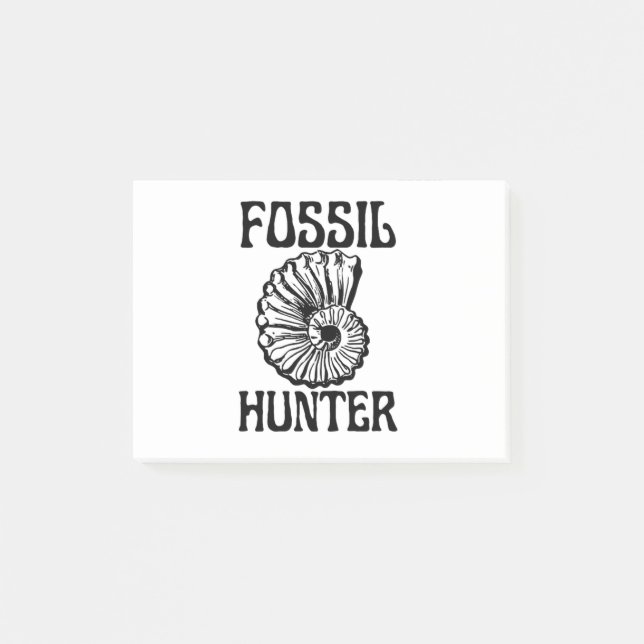 Fossil Hunter Post-it Block (Framsida)
