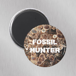 Fossil Hunter Turritella Agate-bild Magnet