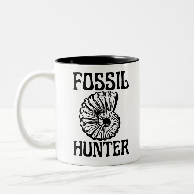 Fossil Hunter Två-Tonad Mugg (Vänster)