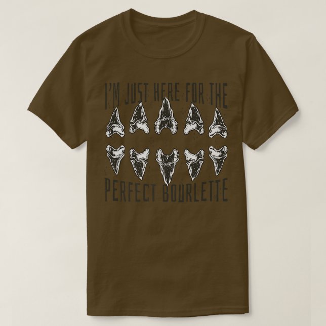 Fossil Hunters and Shark Tooth Hunting T Shirt (Design framsida)
