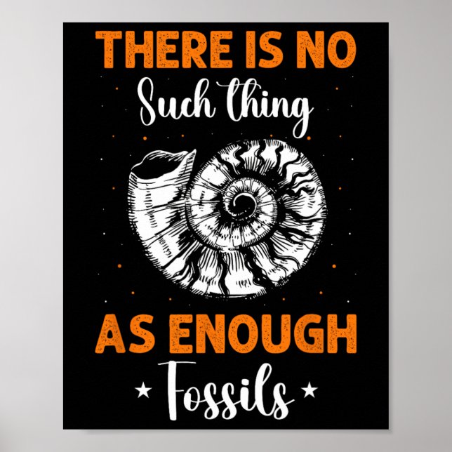 Fossil Hunting Essentials Hunter Poster (Framsidan)